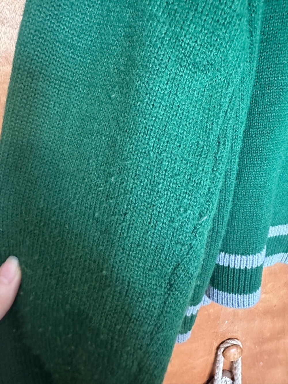 Warner Bros. Harry Potter Slytherin Green Cardigan Sweater small/medium - Picture 5 of 5